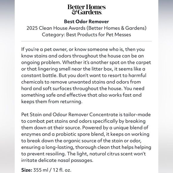 Norwex Per Stain and Odour Remover Concentrate NWT - Picture 6 of 10